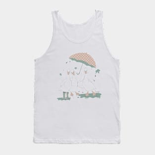 Сute ducks family Tank Top